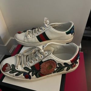 Gucci Floral Sneakers